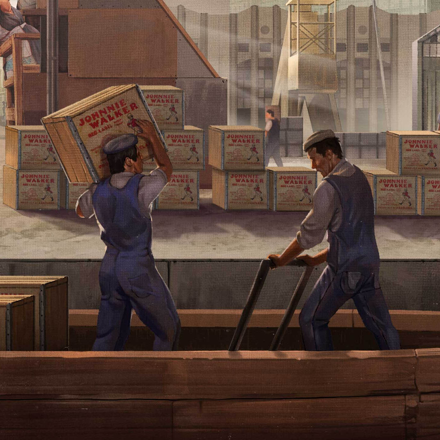 Johnnie Walker - 110 years of Striding Man