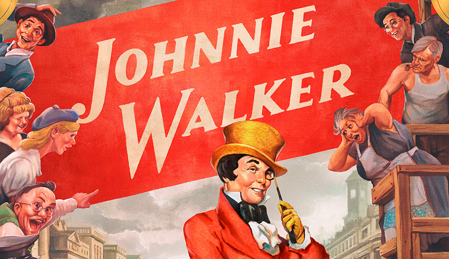 Johnnie Walker - 110 years of Striding Man