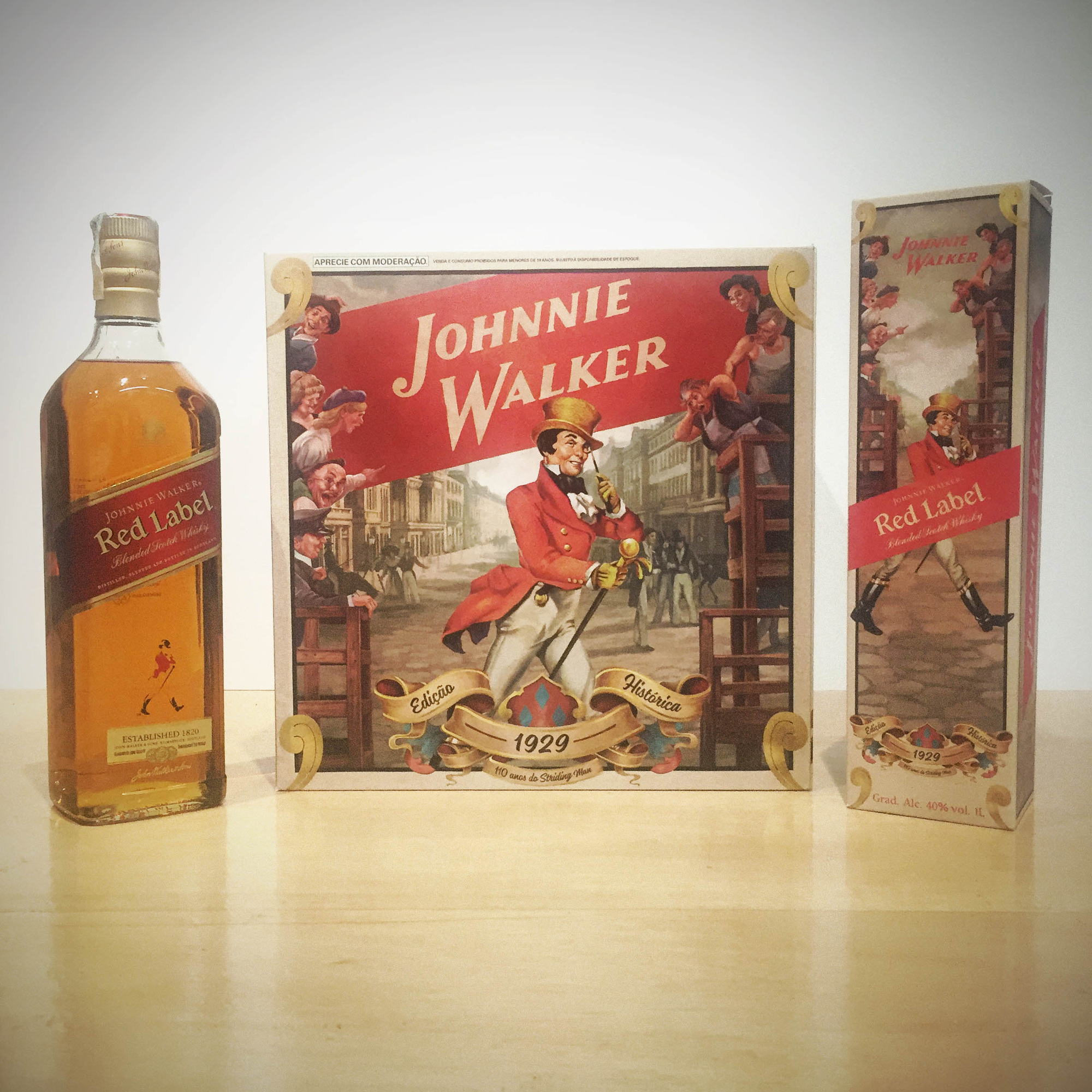 Johnnie Walker - 110 years of Striding Man