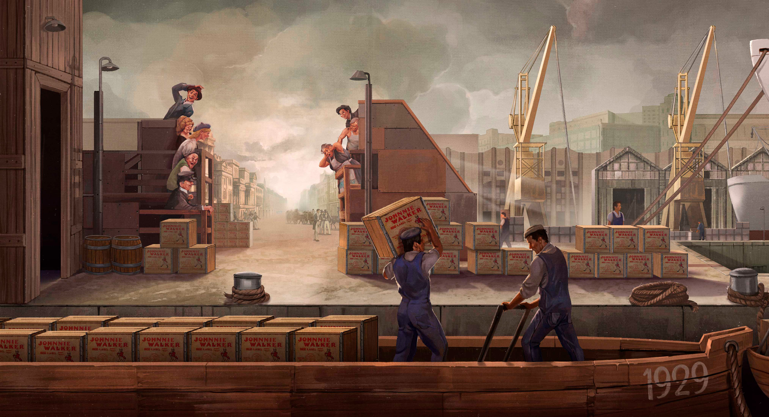 Johnnie Walker - 110 years of Striding Man