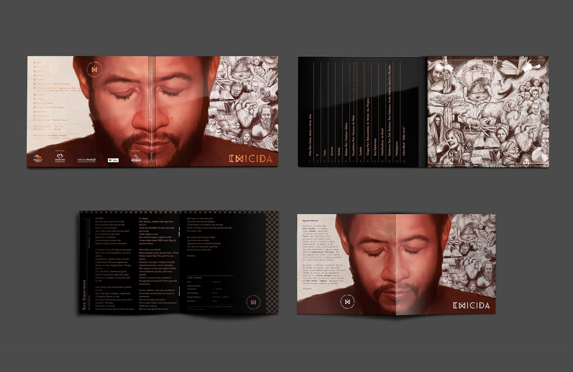 Emicida - Emicida Cover Album